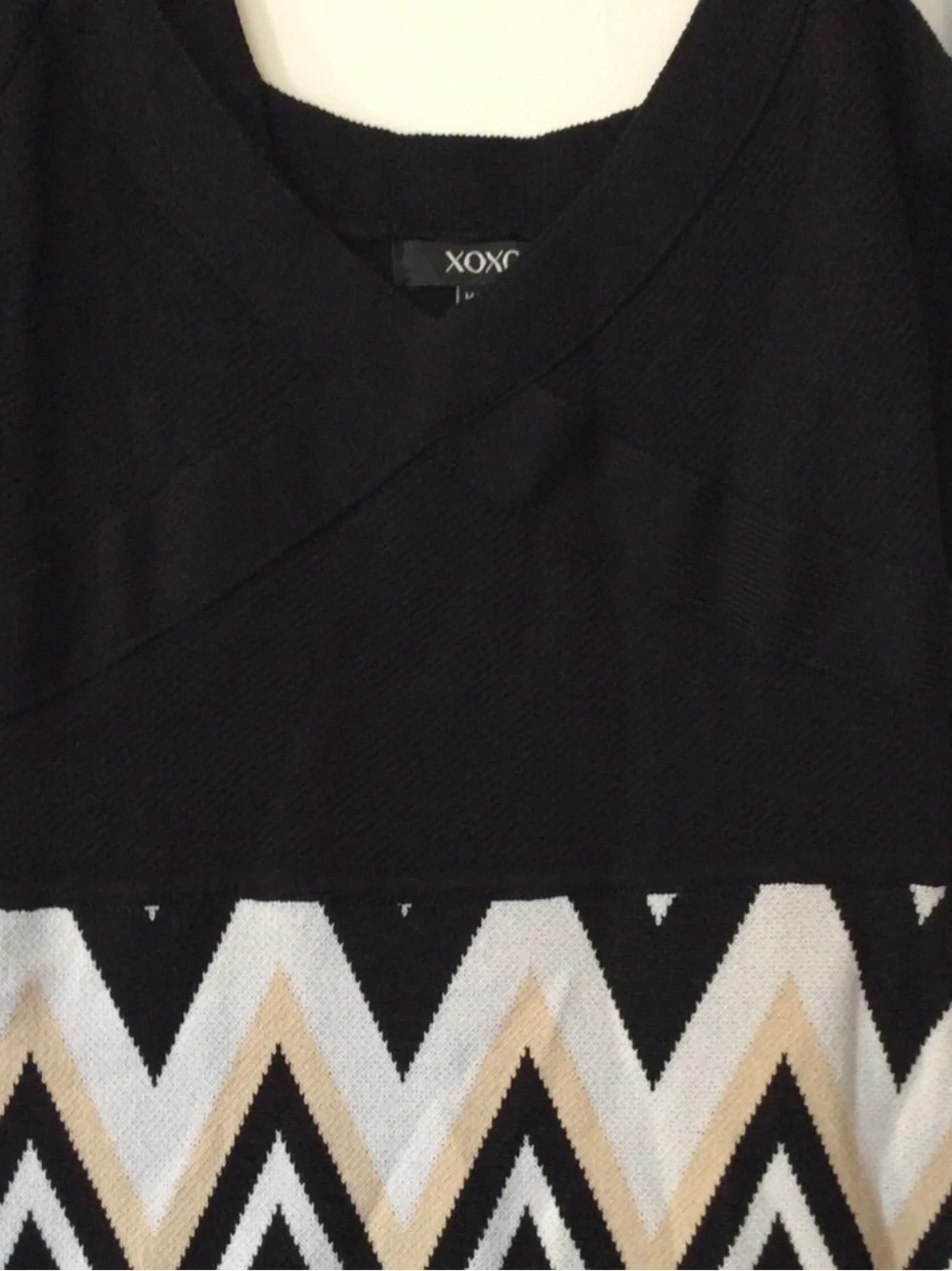 XOXO bodycon sweater